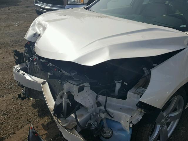 1G11J5SX0EF166928 - 2014 CHEVROLET MALIBU LTZ თეთრი ფოტო 7