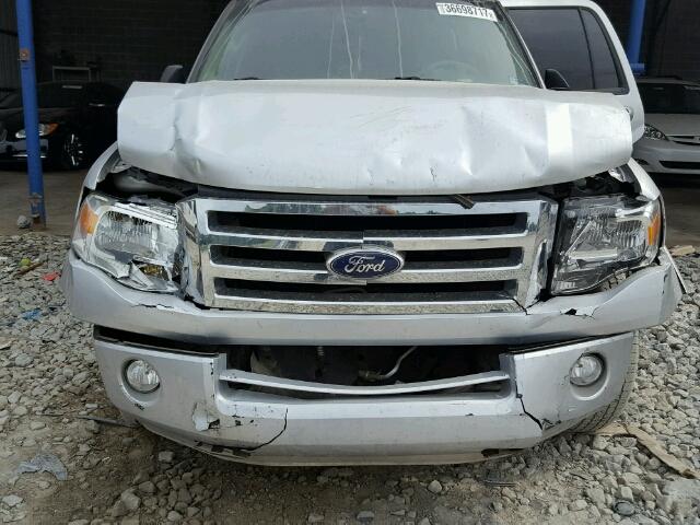 1FMJU1F54AEA71512 - 2010 FORD EXPEDITION SILVER photo 9