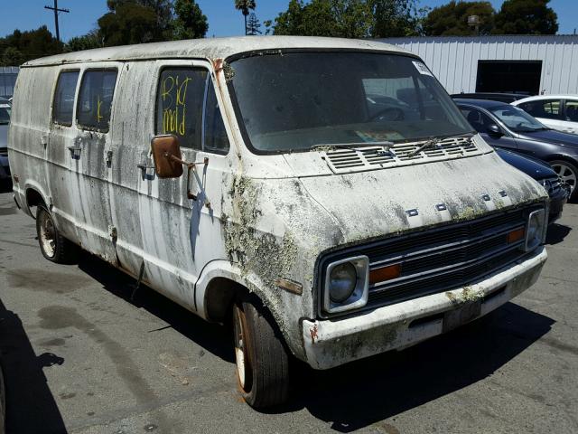 B31BE4X025684 - 1974 DODGE VAN WHITE photo 1