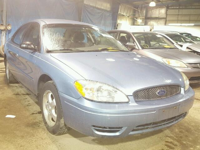 1FAFP53U76A190325 - 2006 FORD TAURUS SE BLUE photo 1