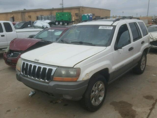 1J4GX48S11C652823 - 2001 JEEP GRAND CHER WHITE photo 2