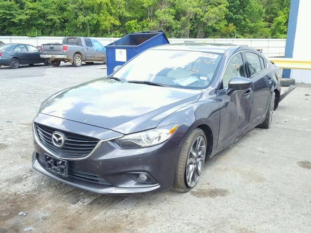 JM1GJ1W55E1112329 - 2014 MAZDA 6 GRAND TO GRAY photo 2