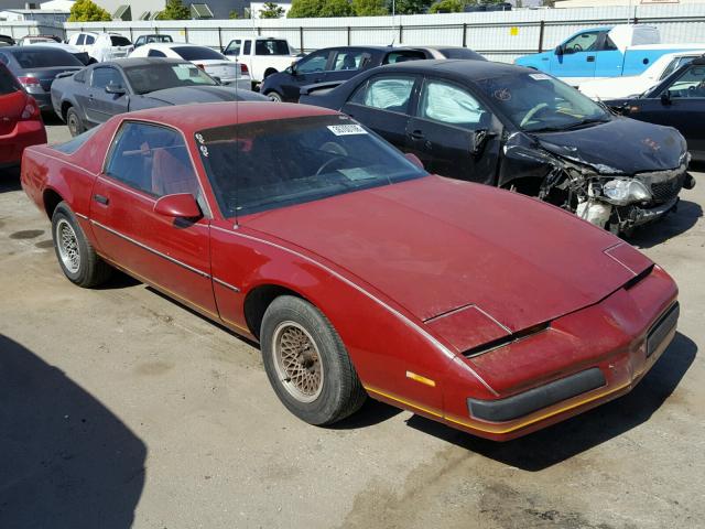 1G2FS87S2FL625392 - 1985 PONTIAC FIREBIRD BURGUNDY photo 1