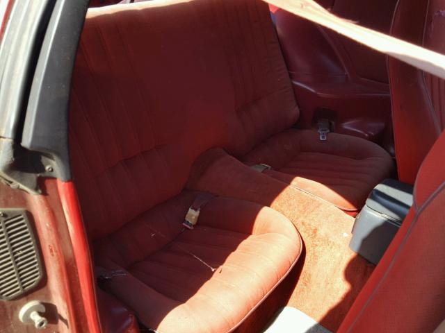 1G2FS87S2FL625392 - 1985 PONTIAC FIREBIRD BURGUNDY photo 6