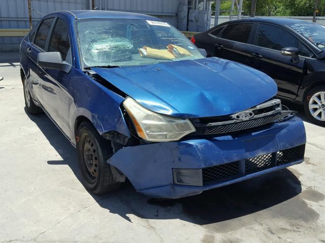 1FAHP34N08W248978 - 2008 FORD FOCUS S/SE BLUE photo 1