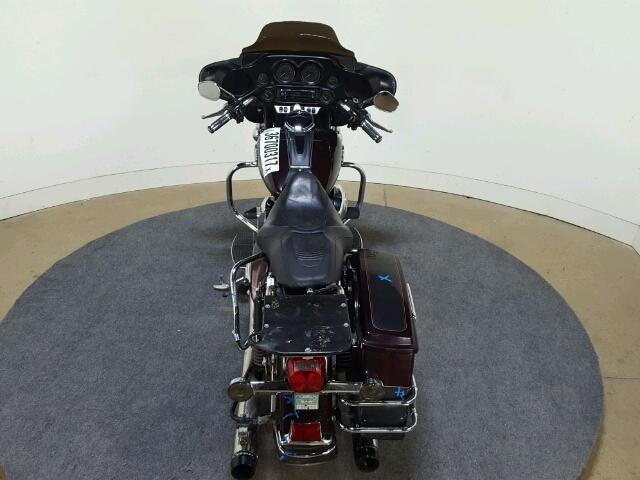 1HD1FCW1X5Y605302 - 2005 HARLEY-DAVIDSON FLHTCUI MAROON photo 9