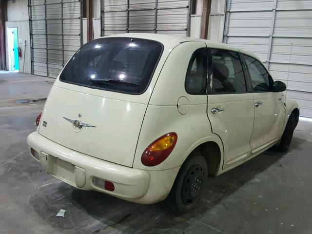 3C4FY58B55T630502 - 2005 CHRYSLER PT CRUISER WHITE photo 4