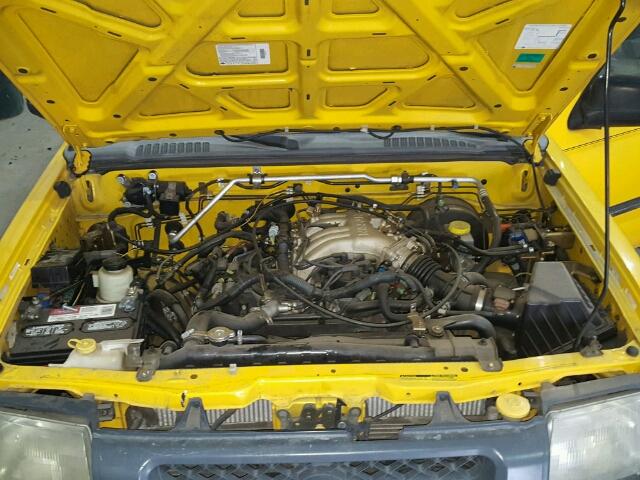 5N1ED28Y81C551711 - 2001 NISSAN XTERRA XE/ YELLOW photo 7