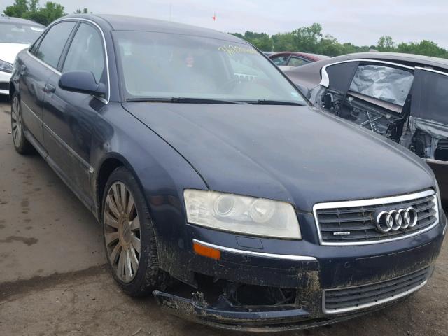 WAUML44E74N005112 - 2004 AUDI A8 L QUATT BLUE photo 1