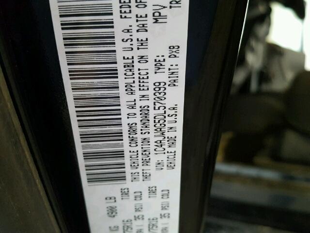 1C4AJWAG5DL570399 - 2013 JEEP WRANGLER S BLACK photo 10