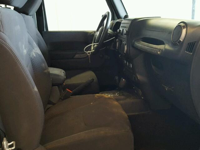 1C4AJWAG5DL570399 - 2013 JEEP WRANGLER S BLACK photo 5