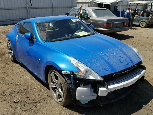 JN1AZ44EX9M406450 - 2009 NISSAN 370Z BLUE photo 1