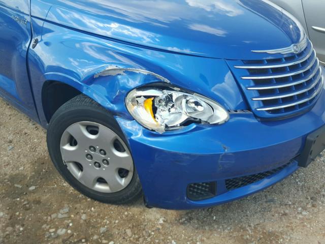 3A4FY48B66T361688 - 2006 CHRYSLER PT CRUISER BLUE photo 9