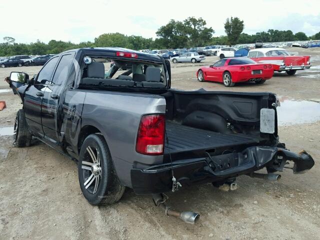 1C6RR6FT5DS500450 - 2013 RAM 1500 ST BLACK photo 3