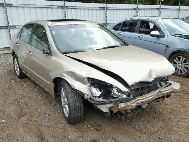 1HGCM66553A092312 - 2003 HONDA ACCORD EX GOLD photo 1