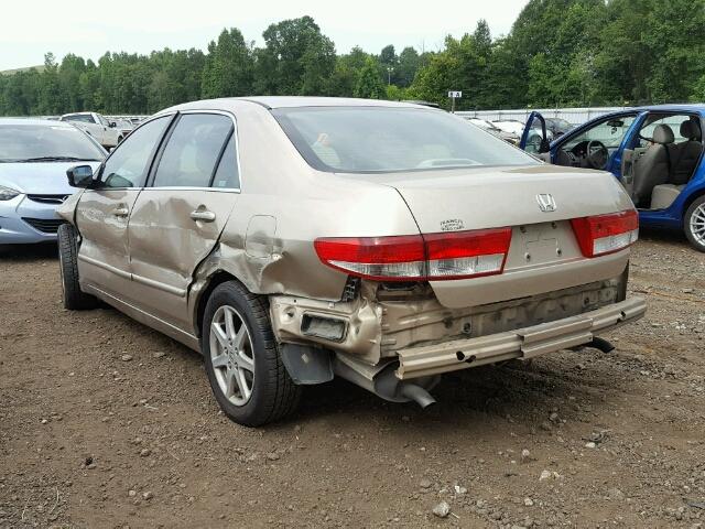 1HGCM66553A092312 - 2003 HONDA ACCORD EX GOLD photo 3