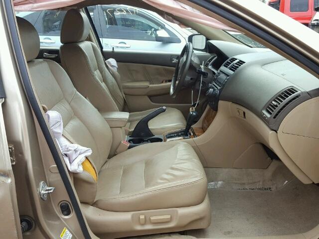 1HGCM66553A092312 - 2003 HONDA ACCORD EX GOLD photo 5