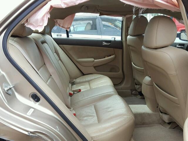 1HGCM66553A092312 - 2003 HONDA ACCORD EX GOLD photo 6