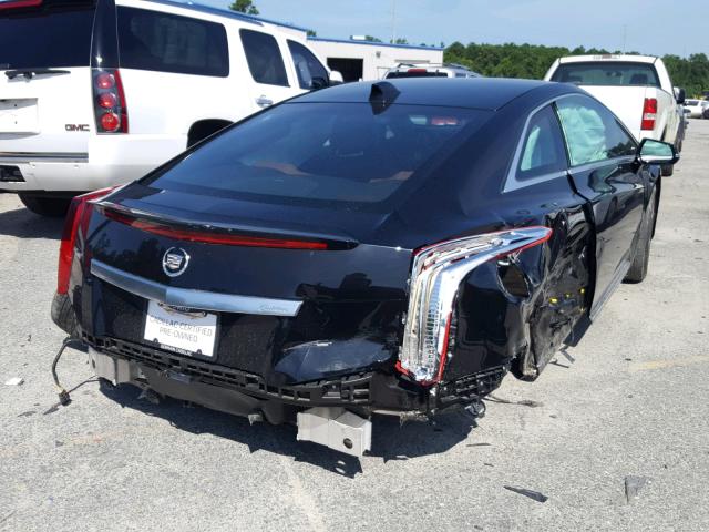 1G6RS1E44EU601630 - 2014 CADILLAC ELR LUXURY BLACK photo 4