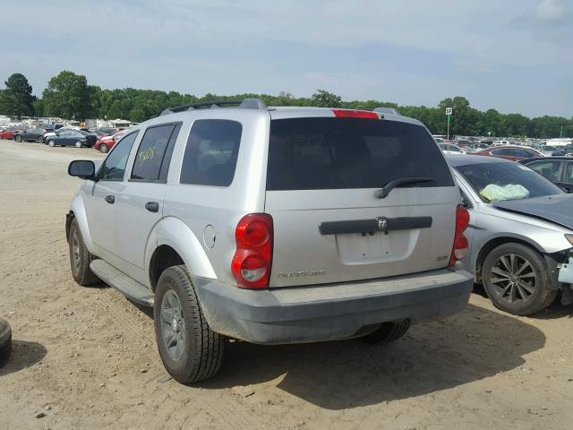 1D8HD38N38F143415 - 2008 DODGE DURANGO SX SILVER photo 3