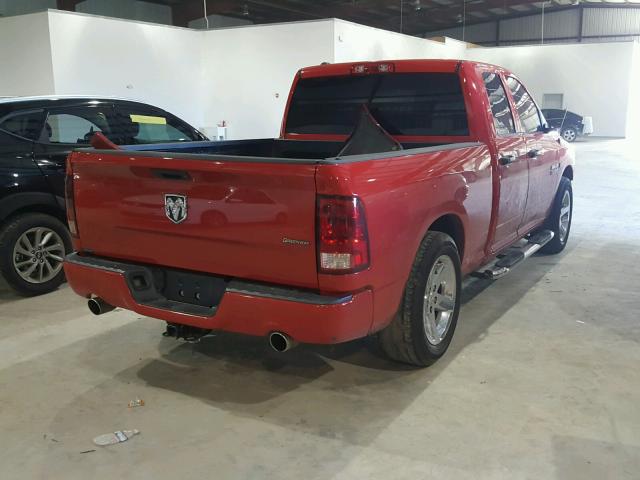 1C6RR6FT8DS558472 - 2013 RAM 1500 ST RED photo 4