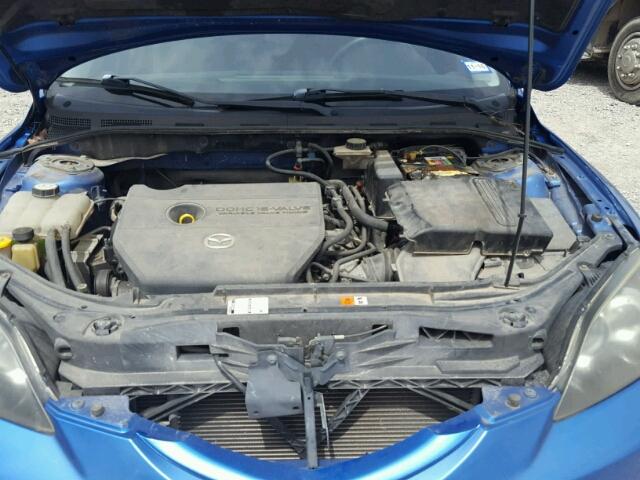 JM1BK143561522543 - 2006 MAZDA 3 HATCHBAC BLUE photo 7