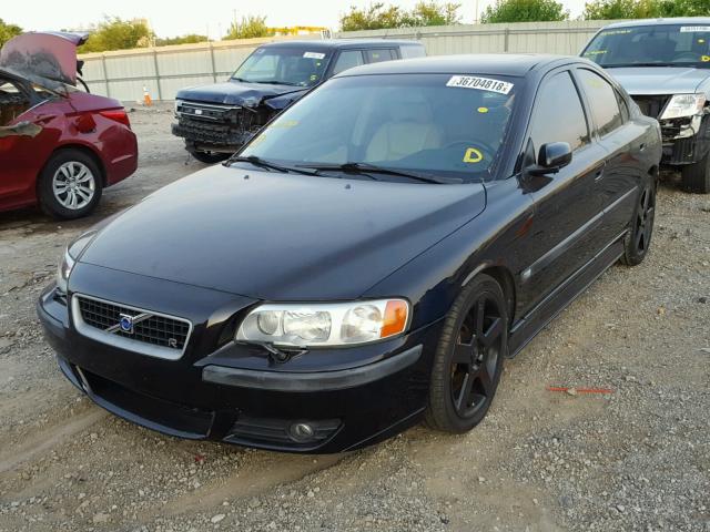 YV1RH52Y742383228 - 2004 VOLVO S60 R Қара фото 2
