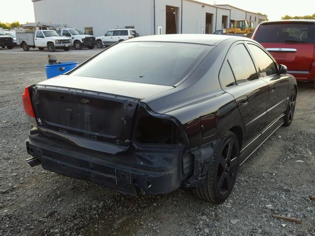 YV1RH52Y742383228 - 2004 VOLVO S60 R BLACK photo 4