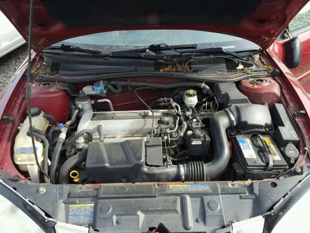 3G2JB12FX5S164995 - 2005 PONTIAC SUNFIRE RED photo 7