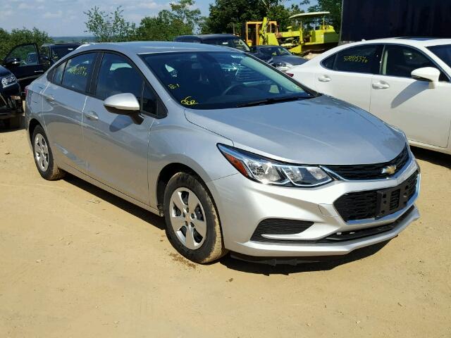 1G1BC5SM9H7132604 - 2017 CHEVROLET CRUZE LS SILVER photo 1