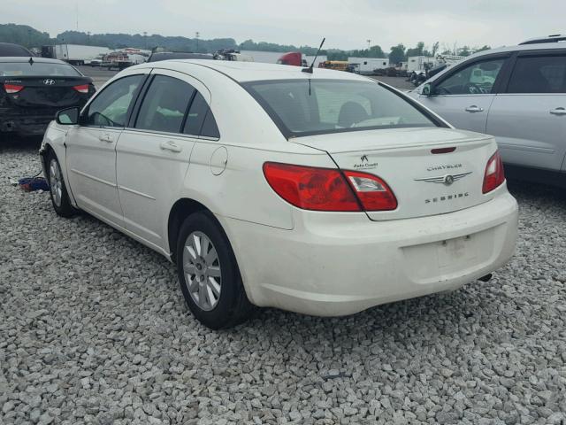 1C3LC46B19N533886 - 2009 CHRYSLER SEBRING LX WHITE photo 3