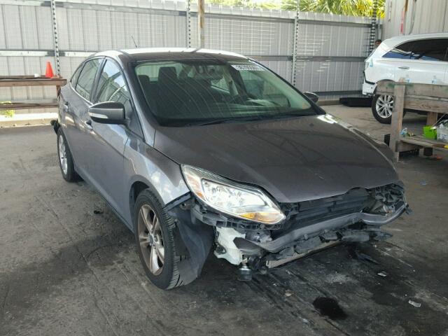 1FADP3F27EL171007 - 2014 FORD FOCUS SE CHARCOAL photo 1