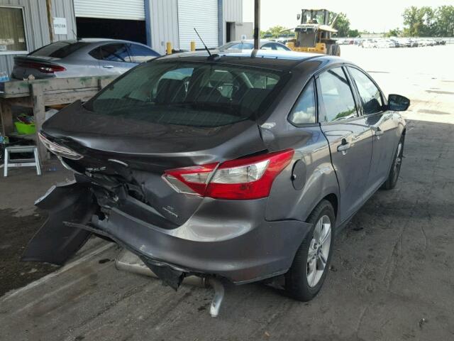 1FADP3F27EL171007 - 2014 FORD FOCUS SE CHARCOAL photo 4