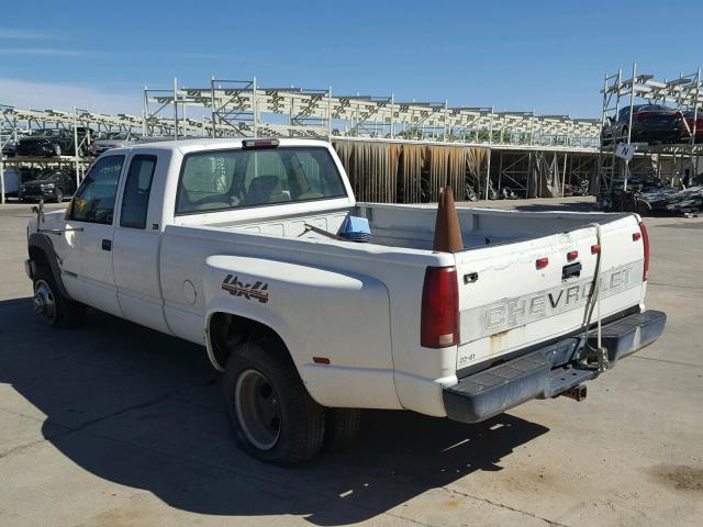 1GTHK39N8SE506582 - 1995 GMC SIERRA K35 WHITE photo 3