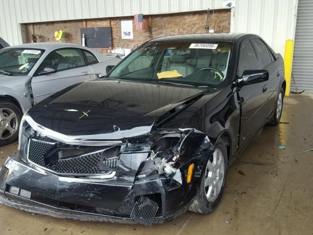 1G6DM57T070106299 - 2007 CADILLAC CTS BLACK photo 2