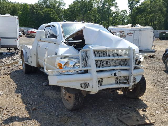 3D7MX48A28G182797 - 2008 DODGE RAM 3500 S WHITE photo 1