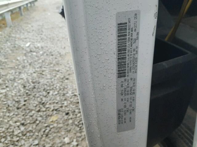 3C6TRVAG7FE507142 - 2015 RAM PROMASTER WHITE photo 10