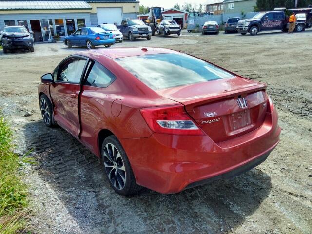 2HGFG4A55DH100623 - 2013 HONDA CIVIC SI RED photo 3