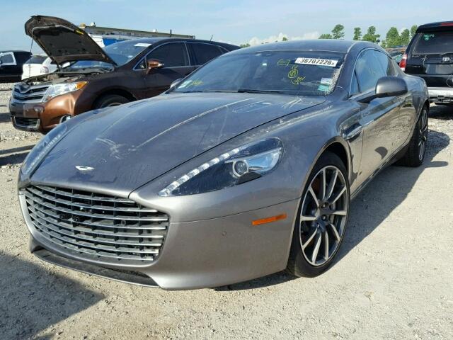 SCFHMDBSXFGF04914 - 2015 ASTON MARTIN RAPIDE S GRAY photo 2