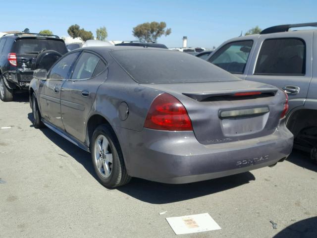 2G2WP552161156689 - 2006 PONTIAC GRAND PRIX SILVER photo 3