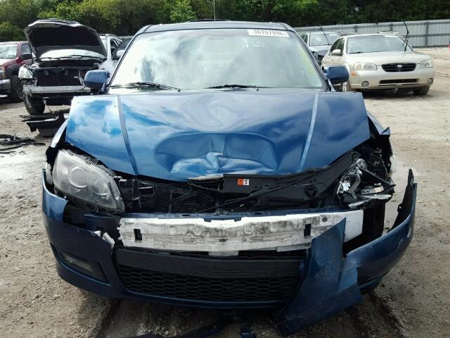 JM1BK323181780480 - 2008 MAZDA 3 S BLUE photo 9