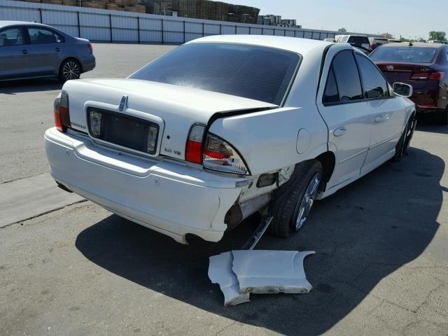 1LNHM87A86Y637664 - 2006 LINCOLN LS WHITE photo 4