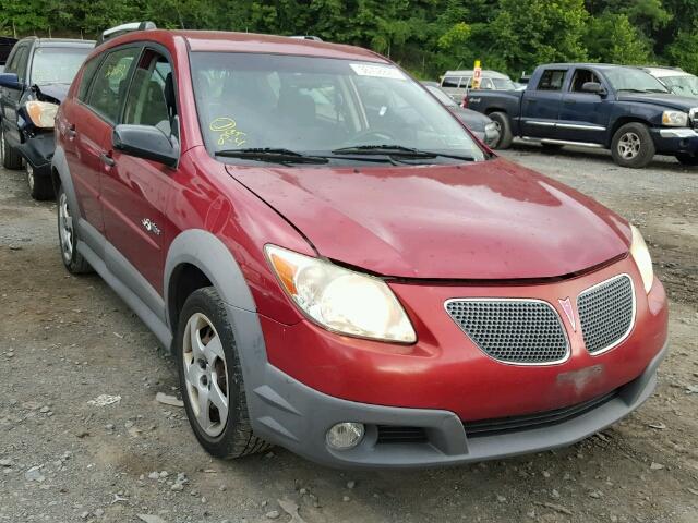 5Y2SL65866Z458177 - 2006 PONTIAC VIBE RED photo 1