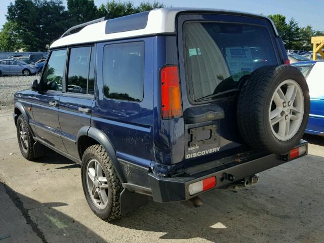 SALTY16483A799281 - 2003 LAND ROVER DISCOVERY BLUE photo 3