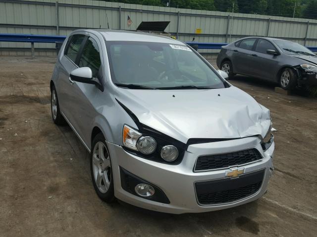 1G1JE6SB9D4199760 - 2013 CHEVROLET SONIC LTZ SILVER photo 1