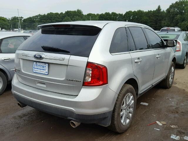 2FMDK3KC7BBA09313 - 2011 FORD EDGE Gümüş fotoğraf 4