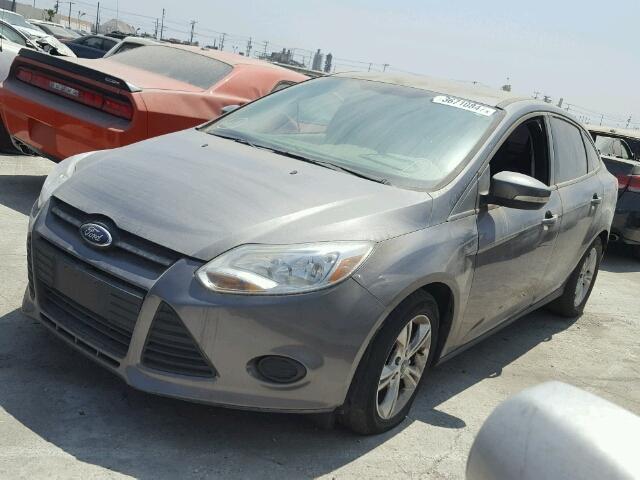 1FADP3F24DL341970 - 2013 FORD FOCUS SE GRAY photo 2