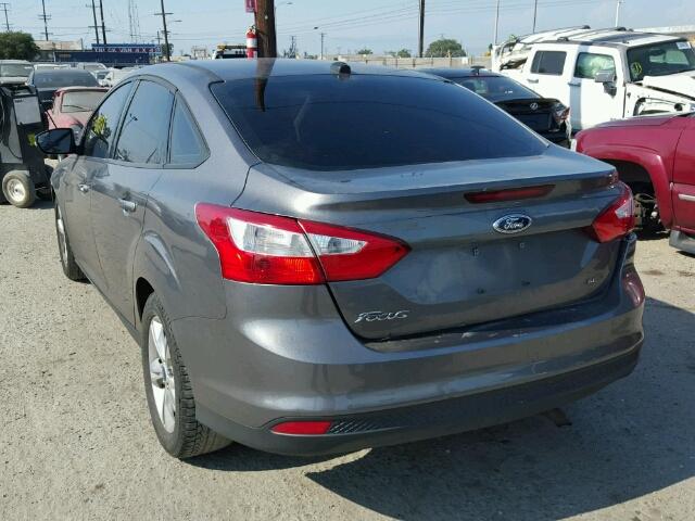 1FADP3F24DL341970 - 2013 FORD FOCUS SE GRAY photo 3