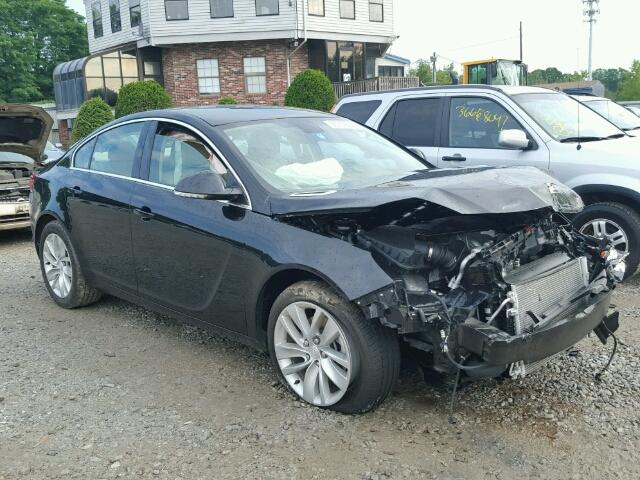 2G4GL5EX8G9167887 - 2016 BUICK REGAL BLACK photo 1