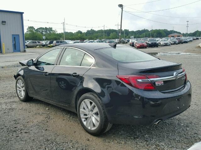 2G4GL5EX8G9167887 - 2016 BUICK REGAL BLACK photo 3